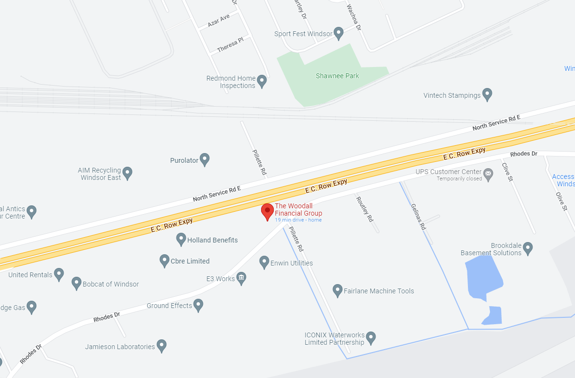 Woodall Financial Map Location